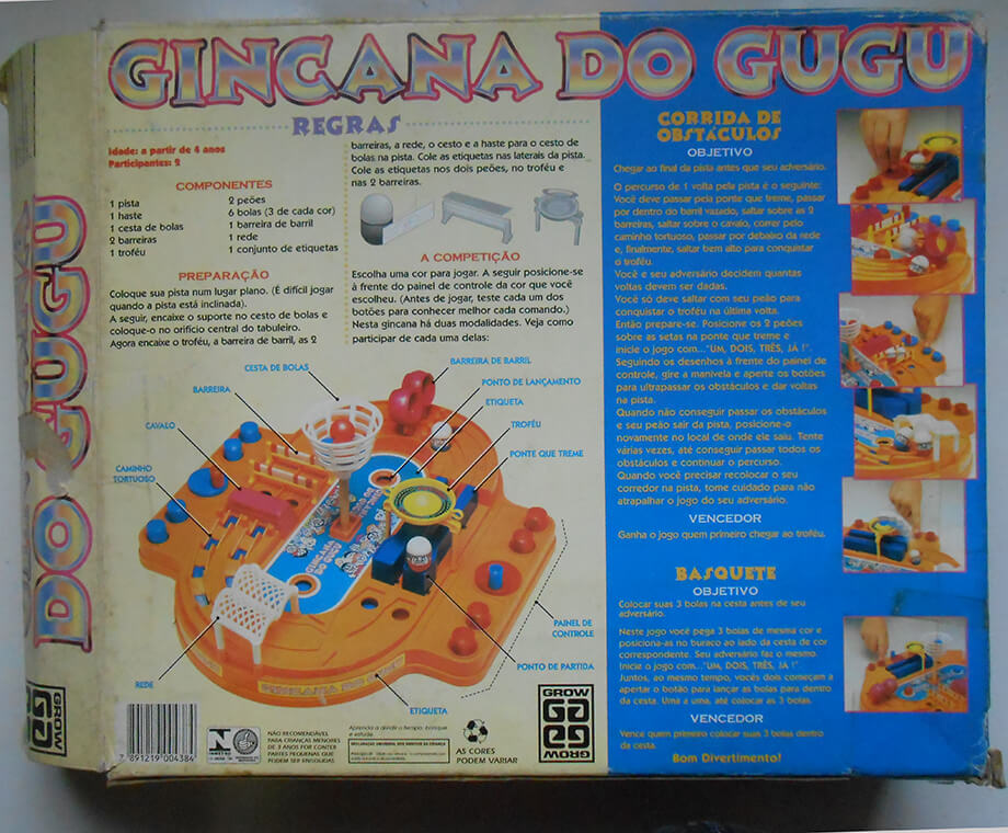 Antigo Jogo Papa Mosca Gugu - Estrela Anos 90